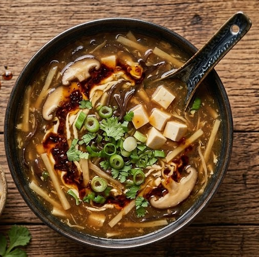 Hot & Sour Soup (Veg / Chicken)