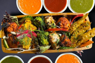 Tandoori Mix Platters (Veg/Non-Veg)