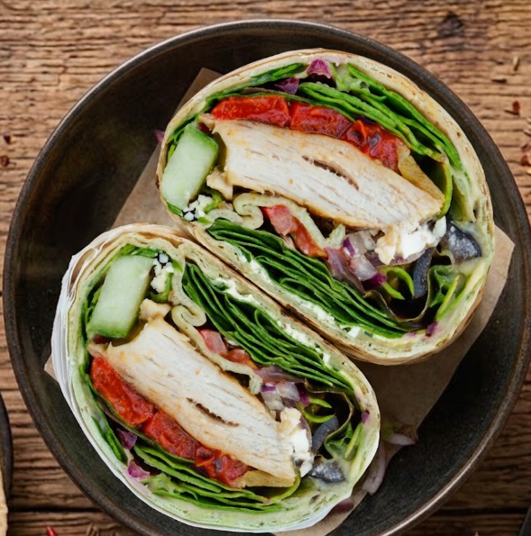 Butter Chicken Wrap