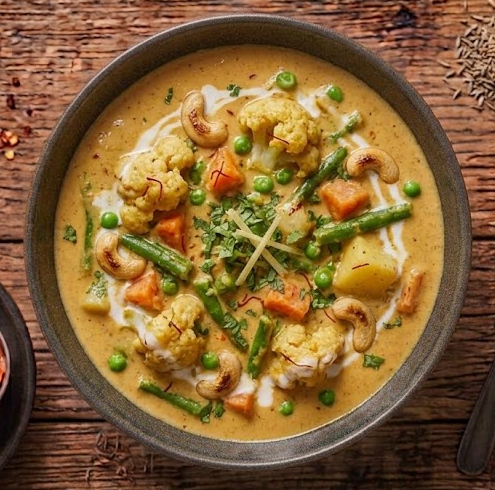 Vegetable Korma / Navratan Korma