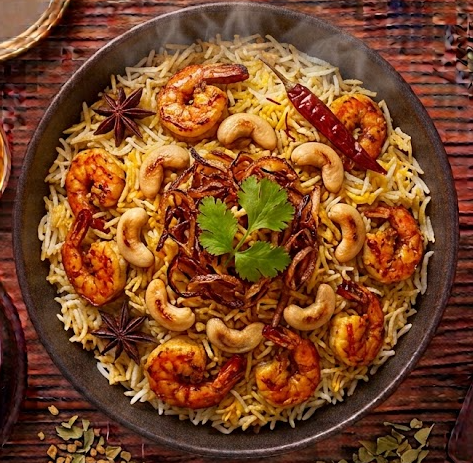 Prawns Biryani