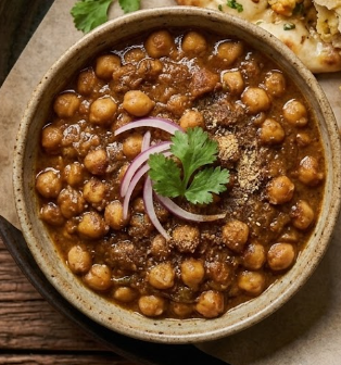 Amritsari Kulcha Chana